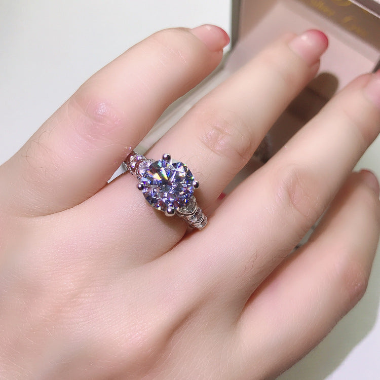 Silver Diamond Ring – 925 Luxury Sterling Silver Ring