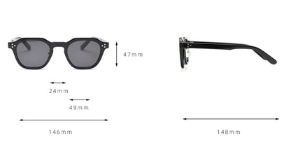 Peekaboo polygon frames