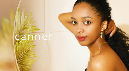 CANNER 0.5-1.2 Carat D Color Moissanite Ear Stud Earrings For Women 925 Sterling Silver Sparkling Piercing Earring Fine Jewelry