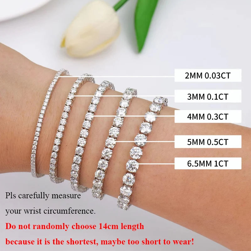 Moissanite Bracelet