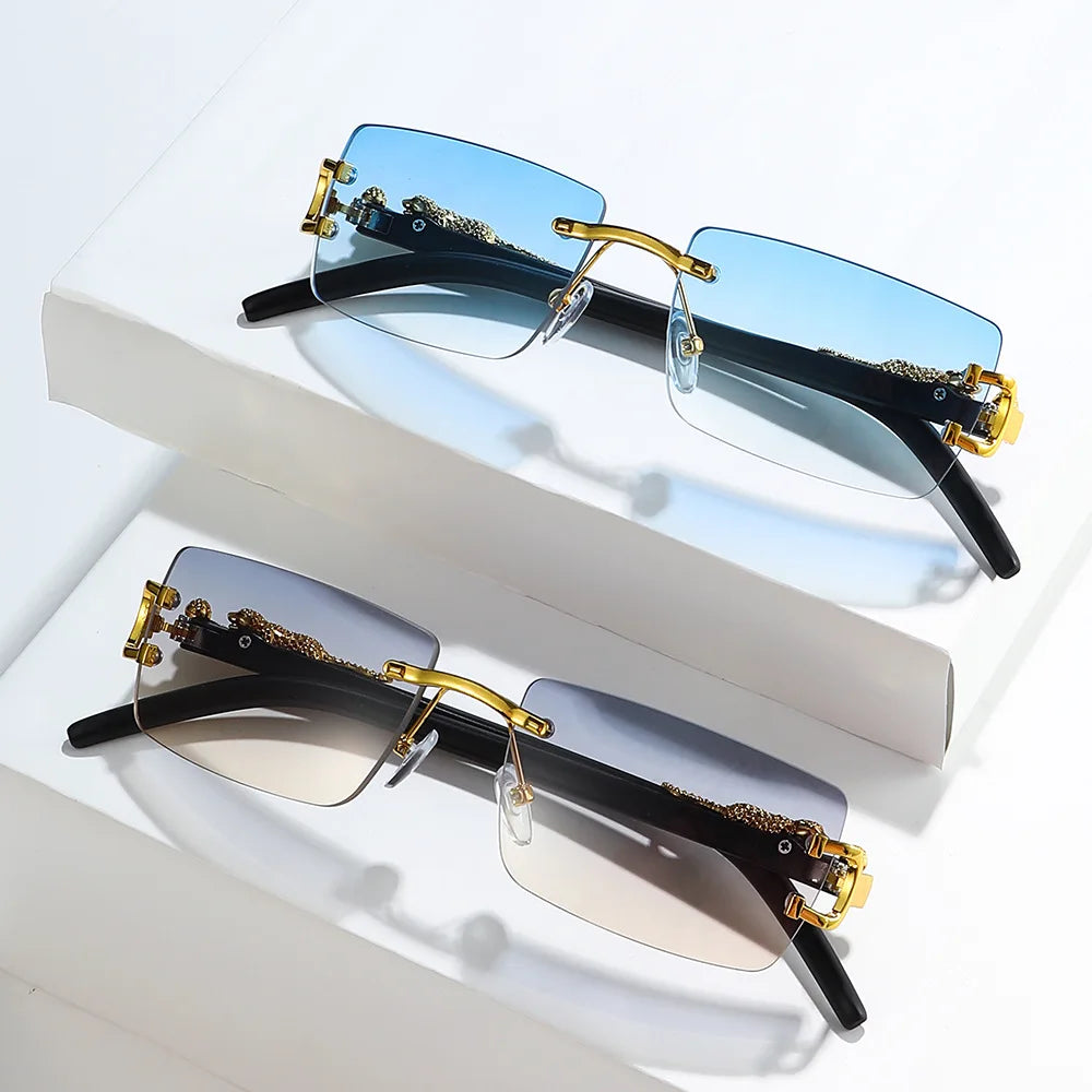 Fashion Rimless Sunglasses