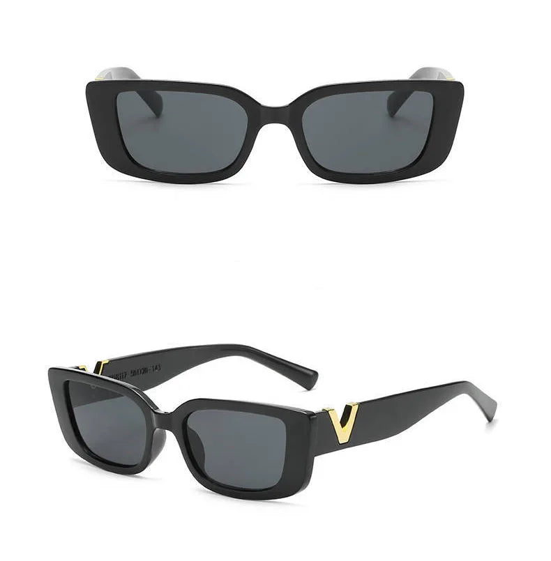 Retro Rectangular Sunglasses