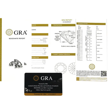 CANNER 0.5-1.2 Carat D Color Moissanite Ear Stud Earrings For Women 925 Sterling Silver Sparkling Piercing Earring Fine Jewelry