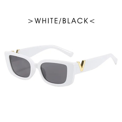 Retro Rectangular Sunglasses