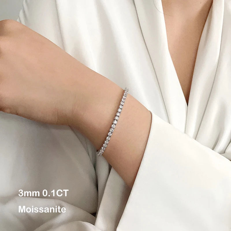 Moissanite Bracelet