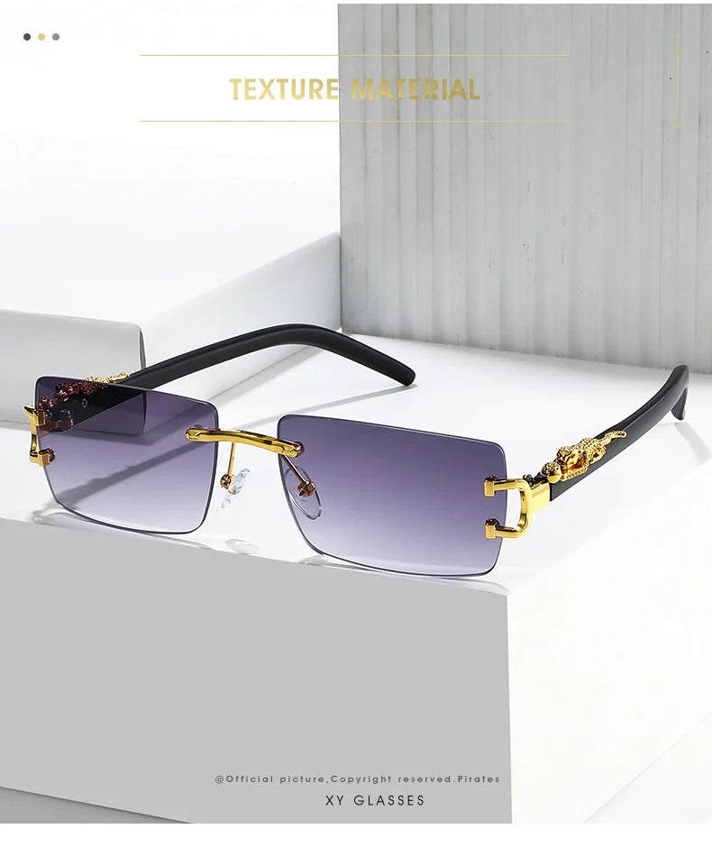 Fashion Rimless Sunglasses