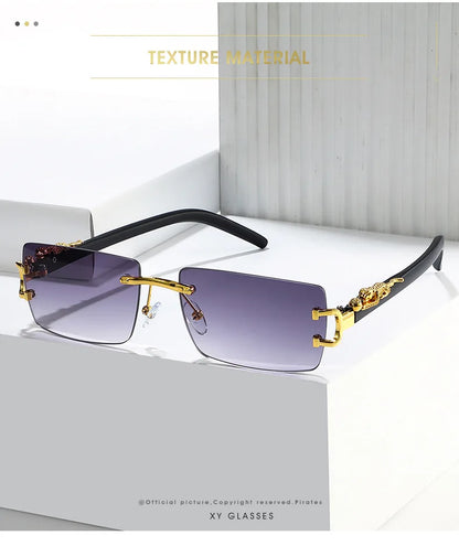 Fashion Rimless Sunglasses