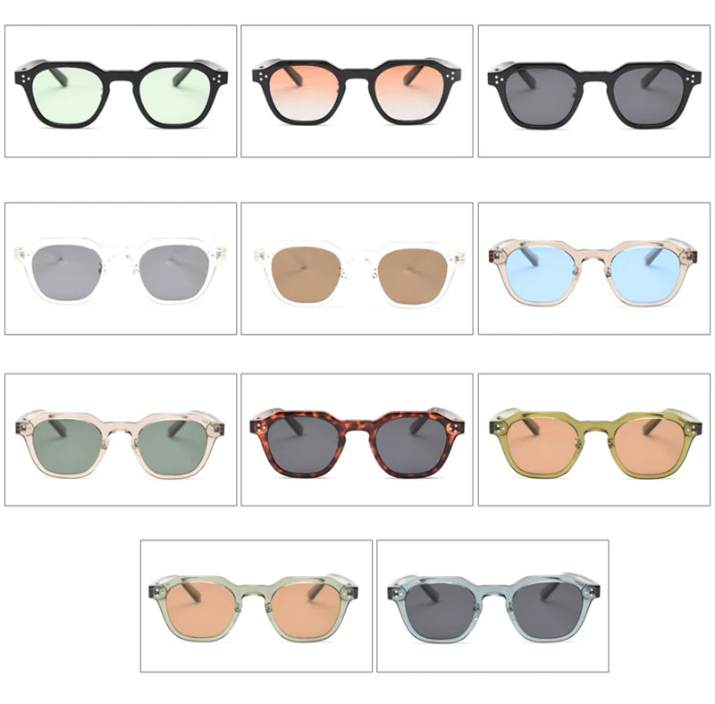 Peekaboo polygon frames