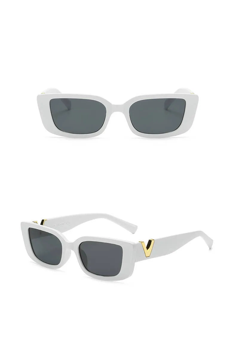 Retro Rectangular Sunglasses