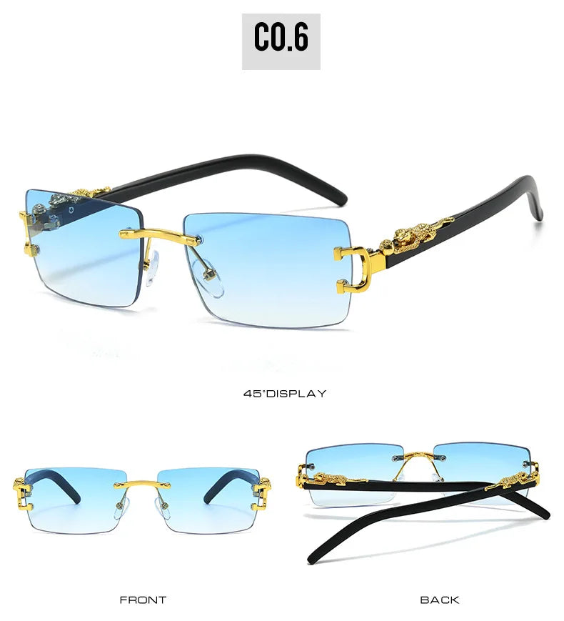 Fashion Rimless Sunglasses
