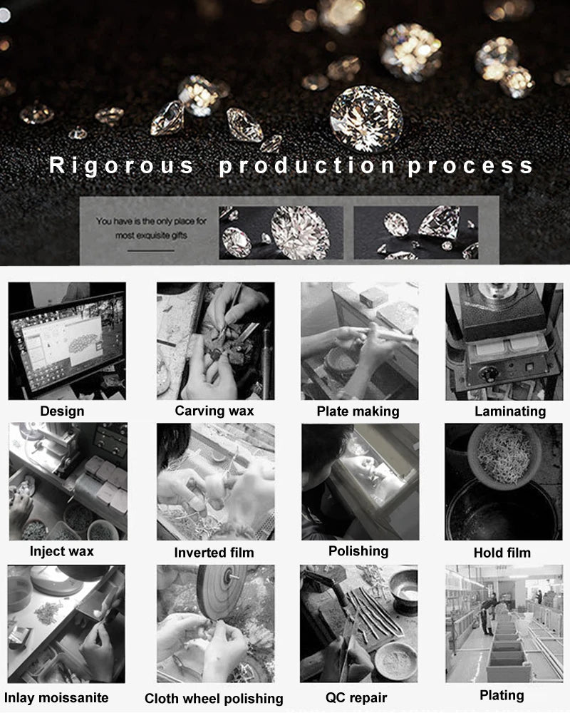 Moissanite Necklace for Women