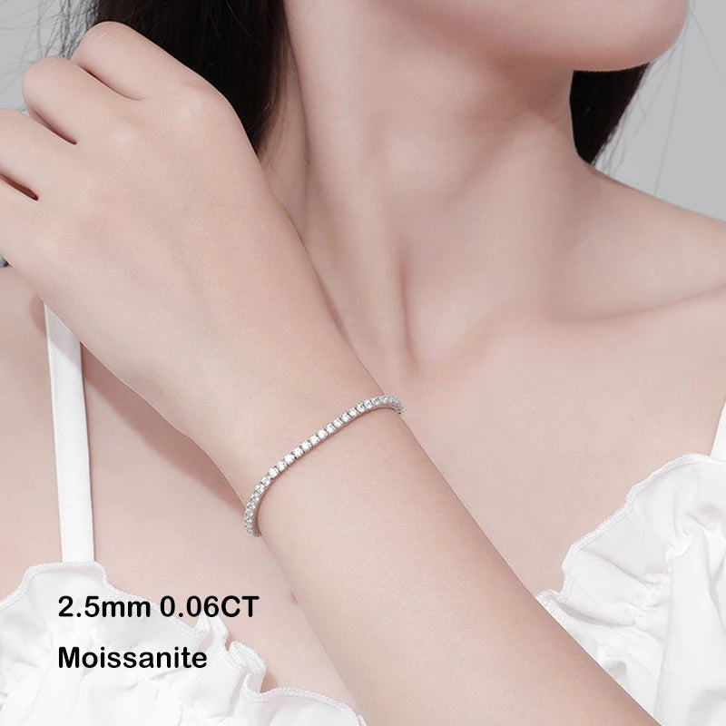 Moissanite Bracelet