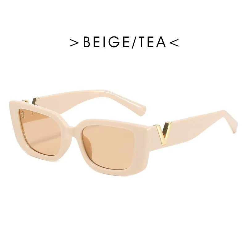 Retro Rectangular Sunglasses