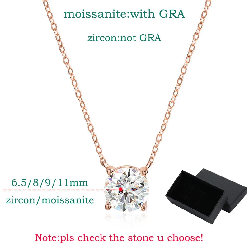 Moissanite Necklace for Women