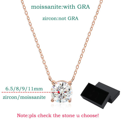 Moissanite Necklace for Women