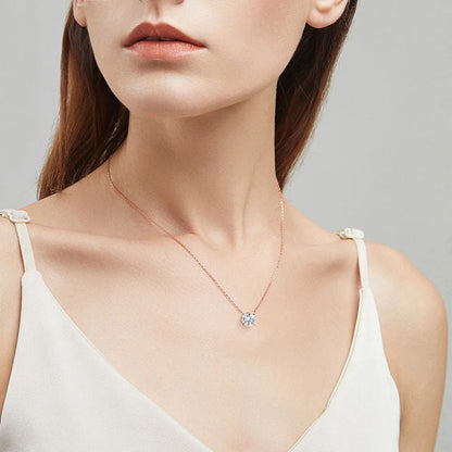 Moissanite Necklace for Women
