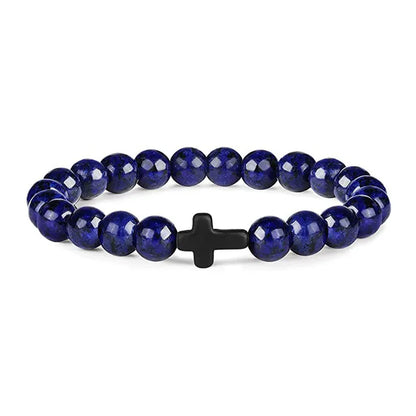 Prayer Men Natural Stone bracelet