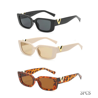 Retro Rectangular Sunglasses