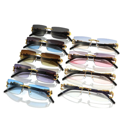 Fashion Rimless Sunglasses