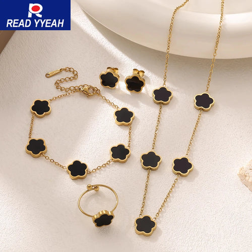 Lucky Five-leaf Clover Set