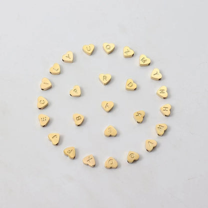 26 Letters Initial Bracelet For Women Faux Pearl Fashion Bracelets