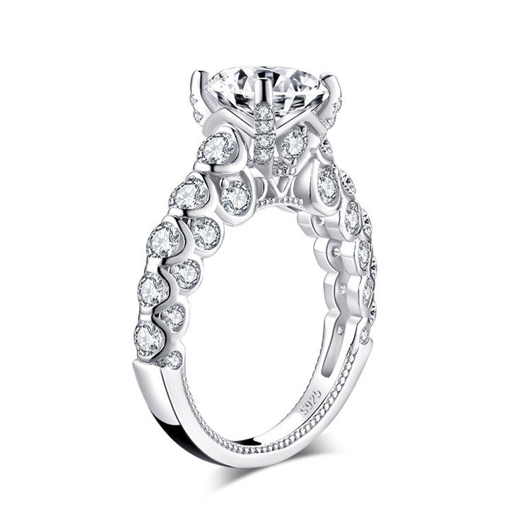 Silver Diamond Ring – 925 Luxury Sterling Silver Ring