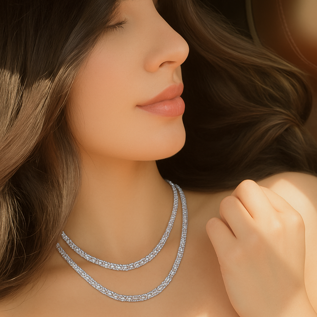 Elegant Gold Necklace Design